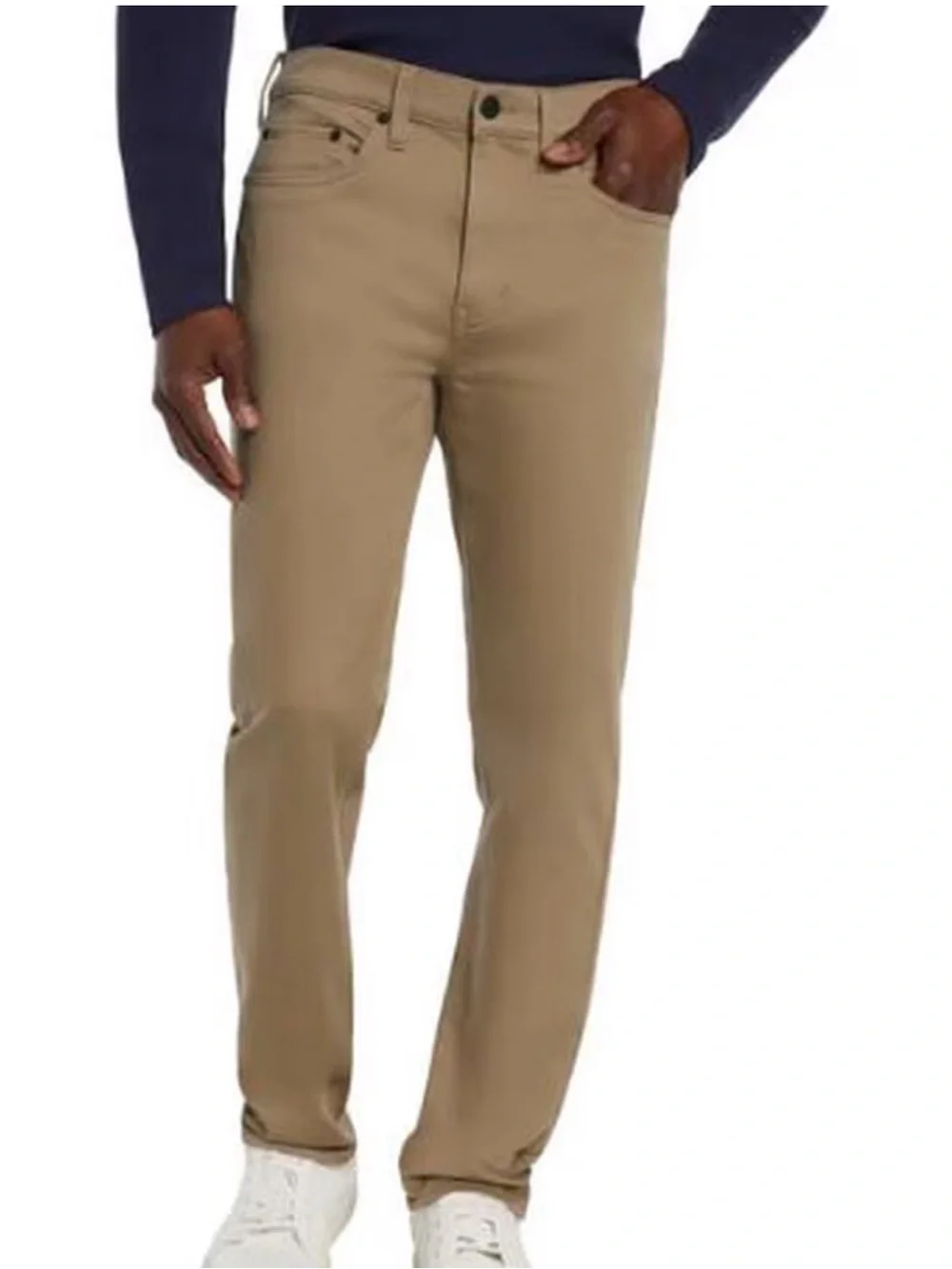 Banana Republic Men's Slim Fit Stretch Cotton Pant, Set of 2